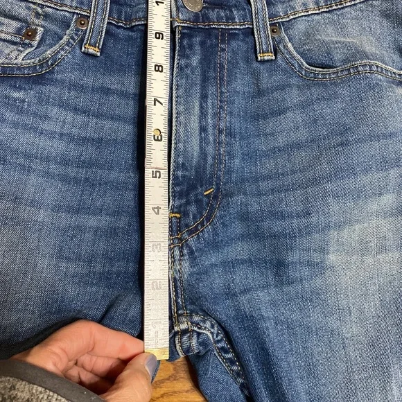 Levi's 513 Slim Straight Blue Jeans W/ Stretch Men's 31x32 RT$69.50. - Picture 5 of 7